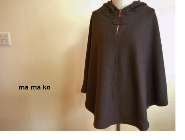 あ838　ソレイユ　フォックス　アンゴラ　毛皮　ポンチョコート　マント あ838 ソレイユ フォックス アンゴラ 毛皮 ポンチョコート