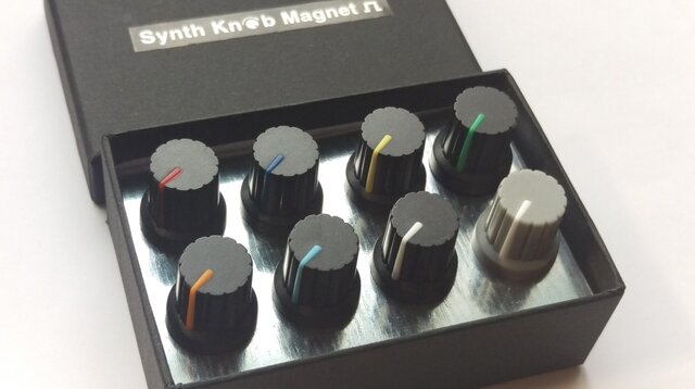 【マグネット】SKMカラーツマミアソートセット Synth Knob Magnetの画像1枚目