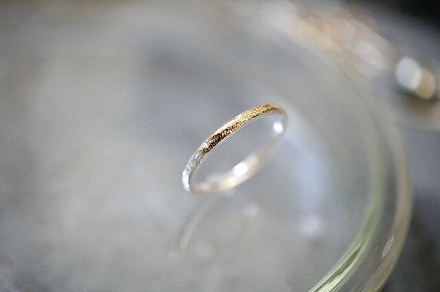 ミルキーウェイ リング(Milky Way Ring) Silver with Goldの画像1枚目