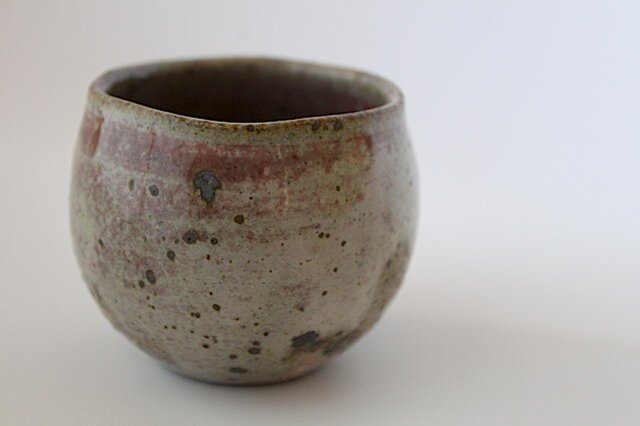 No.11-nhy 野灰粉引窯変ミニカップ(再出品)の画像1枚目