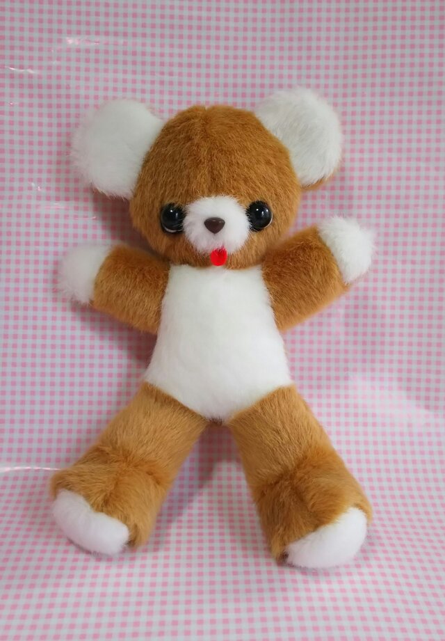 ふわふわぬいぐるみ☆レトロなくまちゃん | iichi 日々の暮らしを