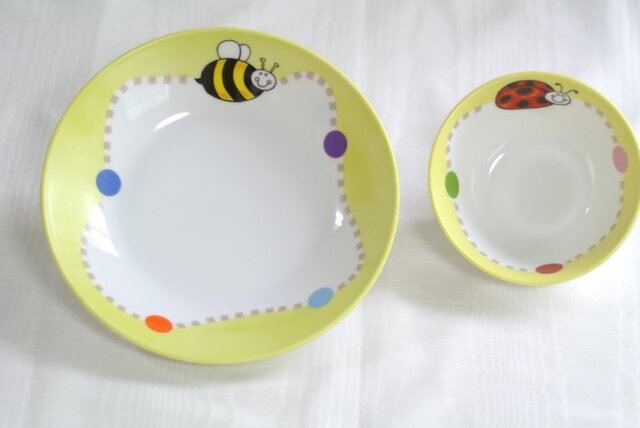 ミツバチとてんとう虫のセットの画像1枚目