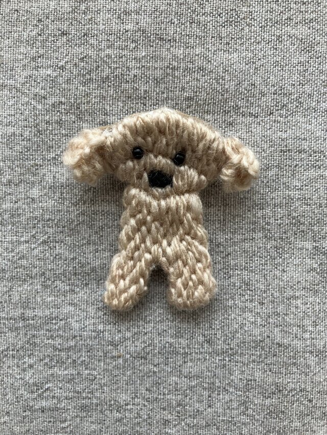 トイプードル＊ブローチ