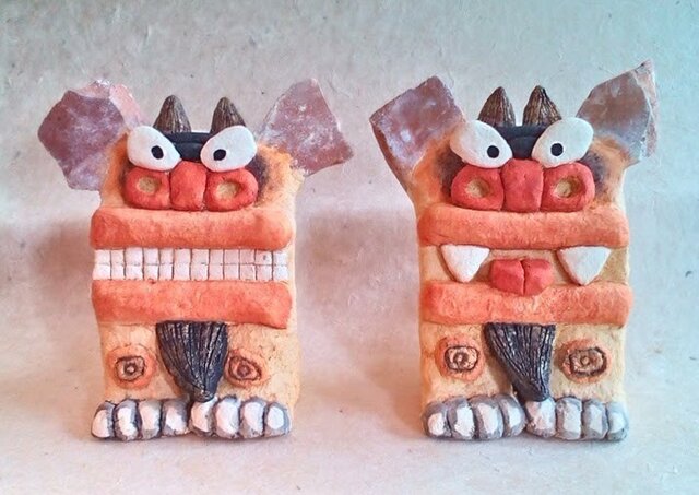 漆喰シーサー（c） | iichi 日々の暮らしを心地よくするハンドメイド