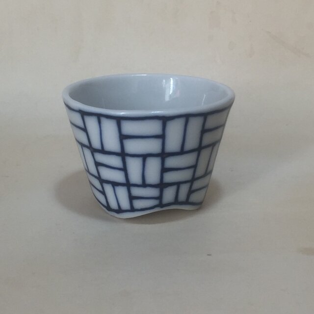 Z021 磁器染付酒杯(猪口、ぐい飲み)