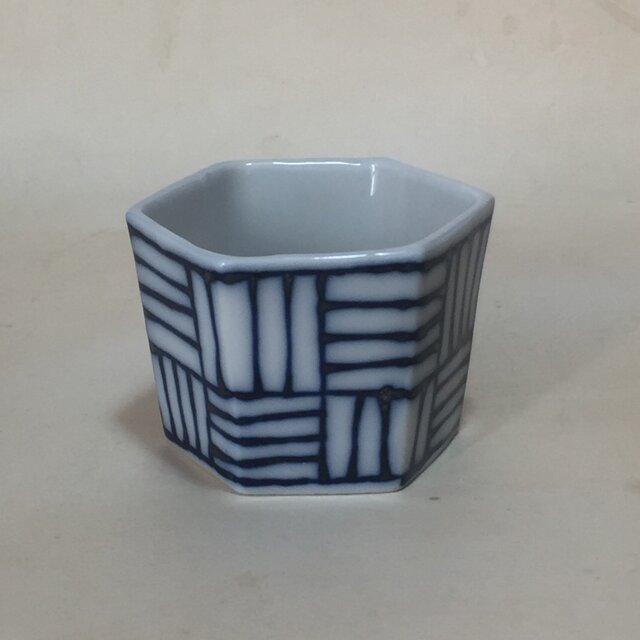 Z023 磁器染付酒杯(猪口、ぐい飲み)