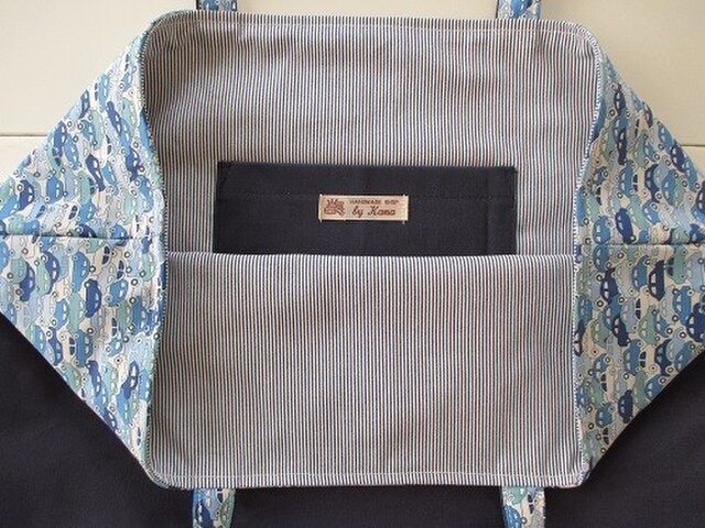 Y様オーダー品＊リバティカーズのレッスンバッグ | iichi 日々の