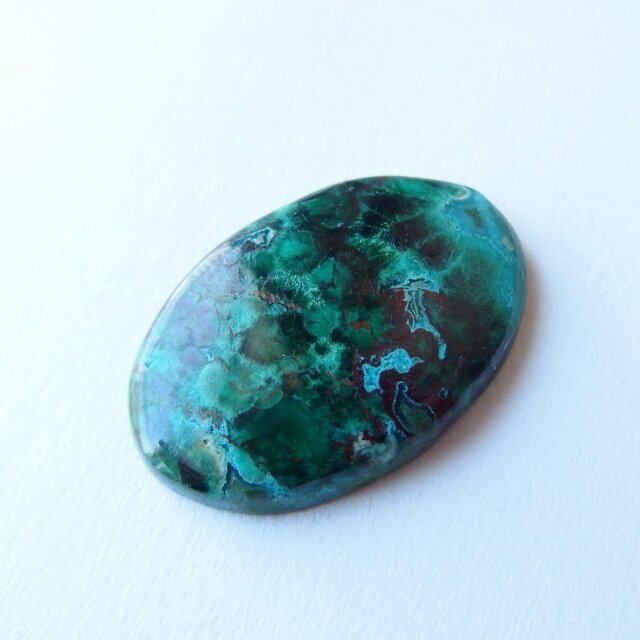 マラカイトクリソコラ・クォーツ ホメオタシス 30mm/ ルース