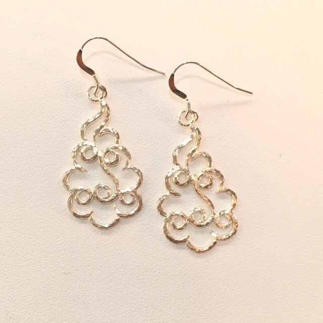 瑞雲　シルバーピアス