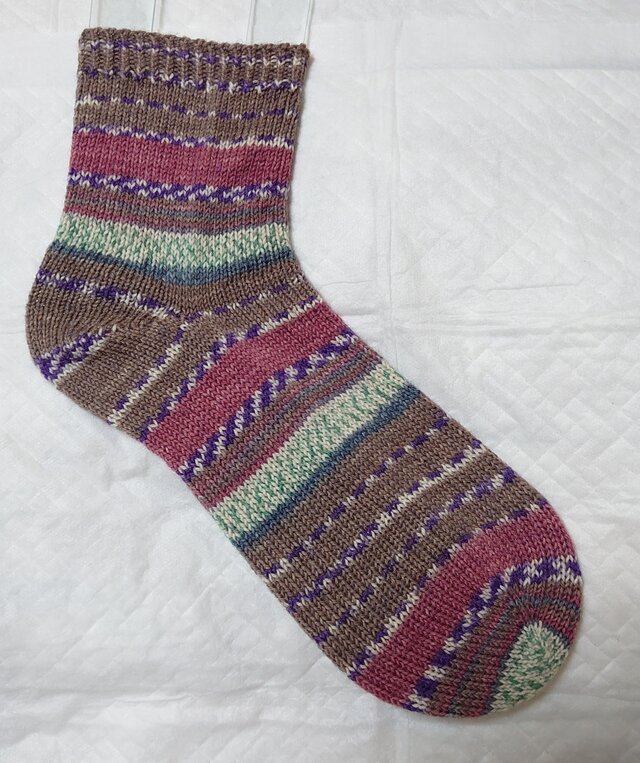 手編み靴下opal KFS114 おばあちゃんの笑顔 | iichi 日々の