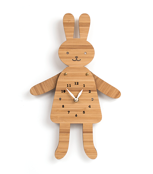 BUNNY(うさぎ)の掛け時計の画像1枚目