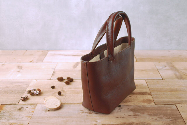 ダークブラウン レザー トートバッグ レディース ダークブラウン ソフトレザー トートバッグ ワーク