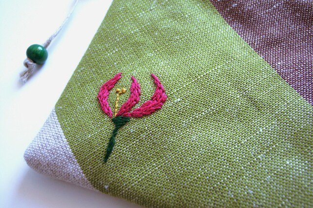 kurukuru Pouch pinkの画像1枚目