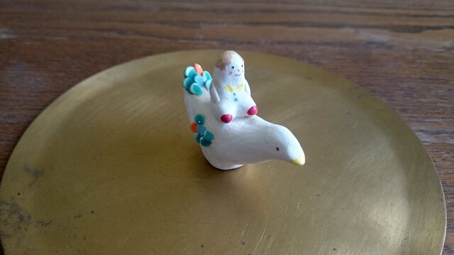 鳥の置物~Bird&Girl~の画像1枚目