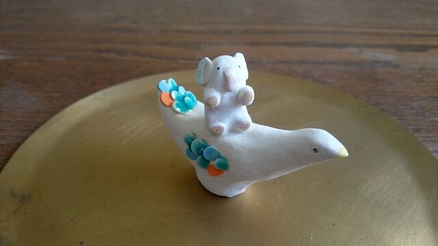 鳥の置物~Bird&Elephant~の画像1枚目