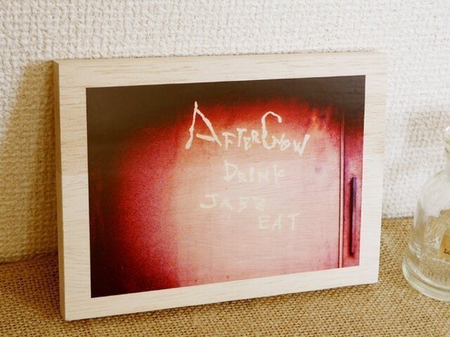 木製アートフォトパネル 017の画像1枚目