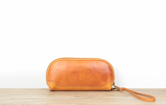 本革 大人のクラシックレザークラッチバッグ ☆Brown☆ | iichi 日々の
