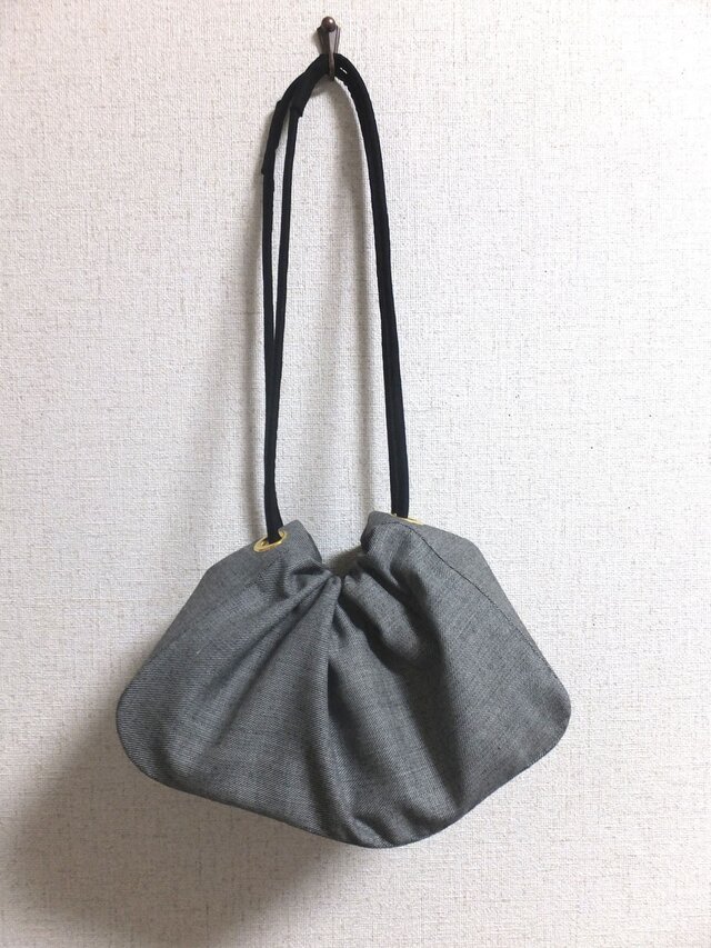 M A R U bag GREYの画像1枚目