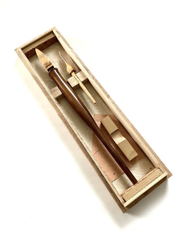 琴一ペン （竹ペン、ペン軸は神代杉） | iichi 日々の暮らしを心地よく