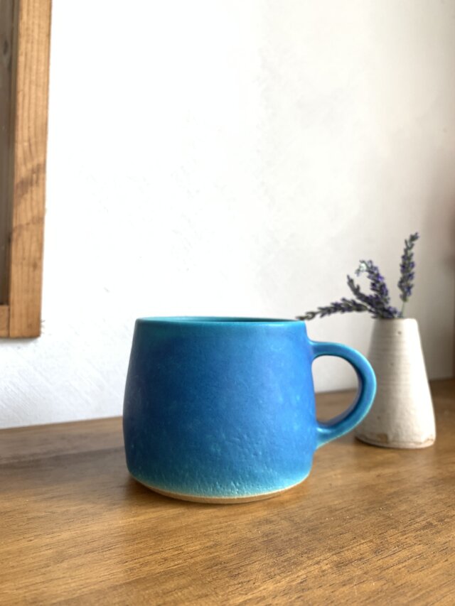 マグカップ　ターコイズブルー