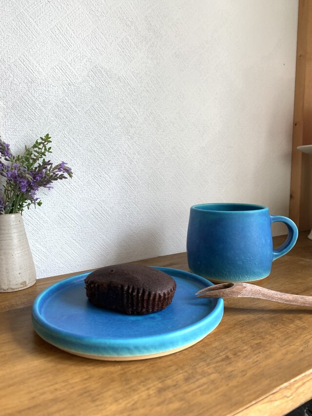 マグカップ ターコイズブルー | iichi 日々の暮らしを心地よくする