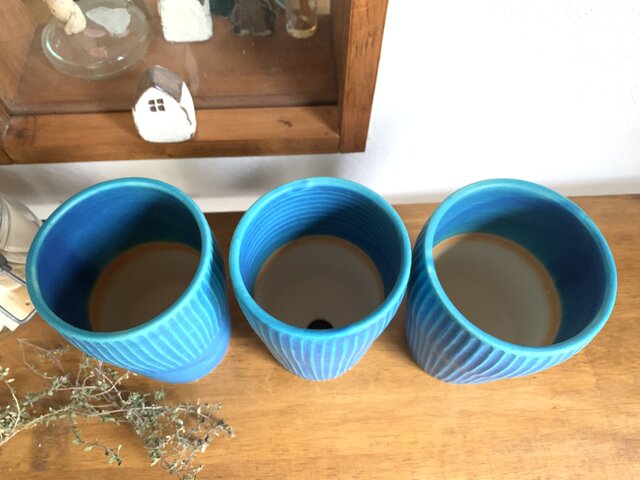 feet 正規品 水色 ターコイズ ブルー 瑞光窯-ZUIKOU-】プレート L (ターコイズブルー/青)［ 京都 京焼