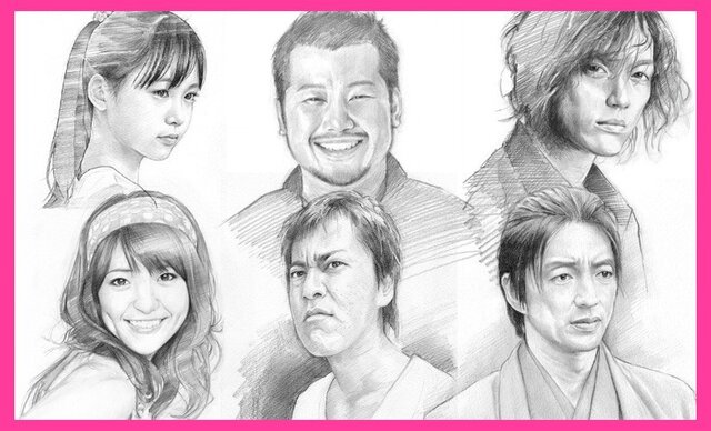 似顔絵作成致します（鉛筆画スケッチタイプ） | iichi 日々の