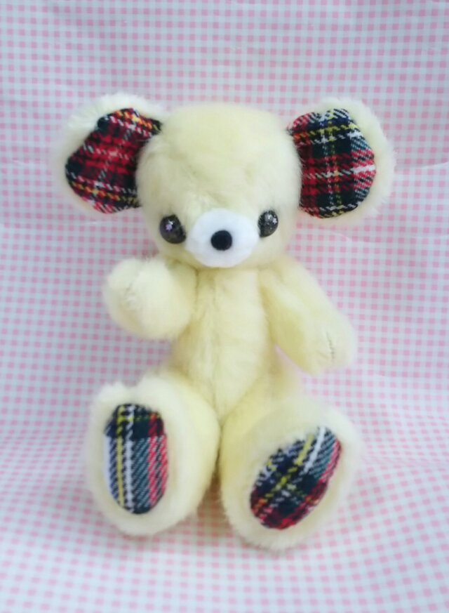 ふわふわぬいぐるみ☆おめめキラキラくまちゃん