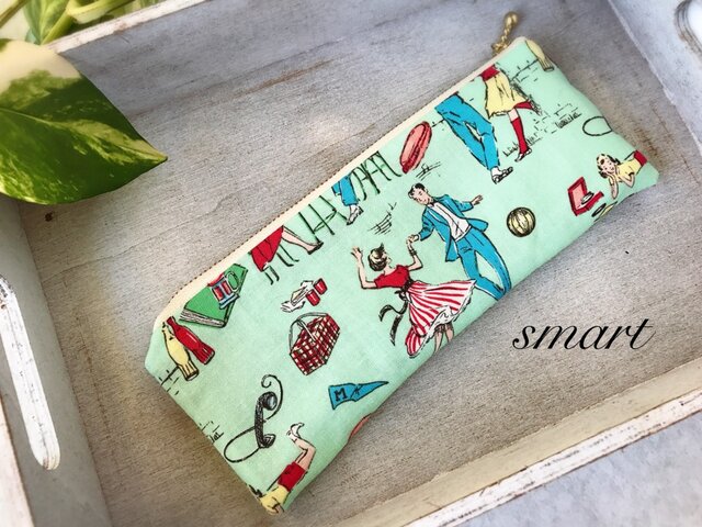 ◆受注制作!ペンケース☆USAコットン☆マイケルミラーの画像1枚目