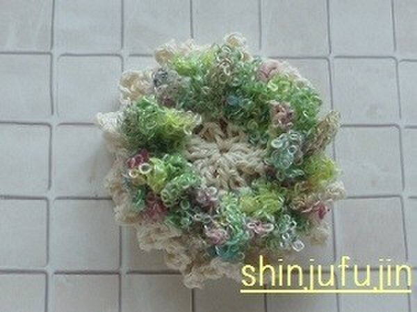 【Sold】お花畑のコサージュ22の画像1枚目
