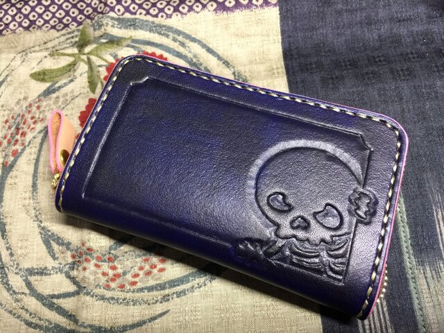 小銭入れ ドクロの画像1枚目