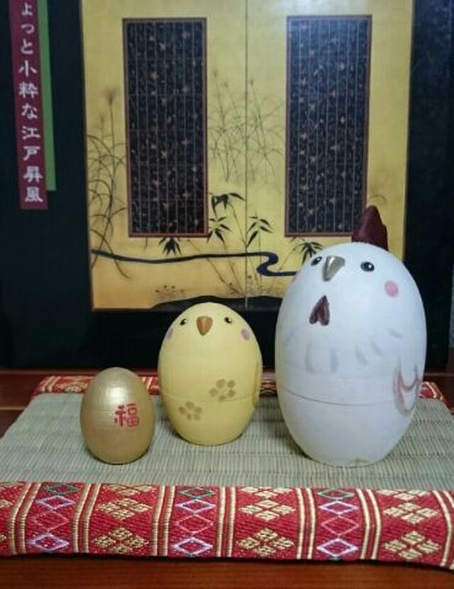 酉年のマトリョーシカ