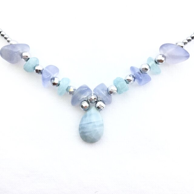 "Naiad" 〜 一点物&希少石使用！ 天然石ネックレス