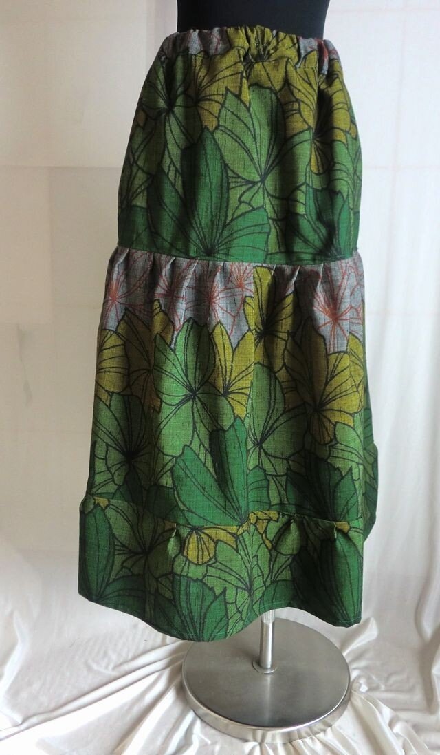 着物リメイク スカート 1376 | iichi ハンドメイド・クラフト作品・手仕事品の通販