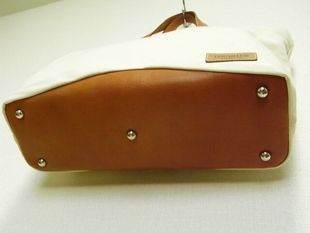 キャンバス×レザー トートバッグ（生成）25%OFF | iichi 日々の