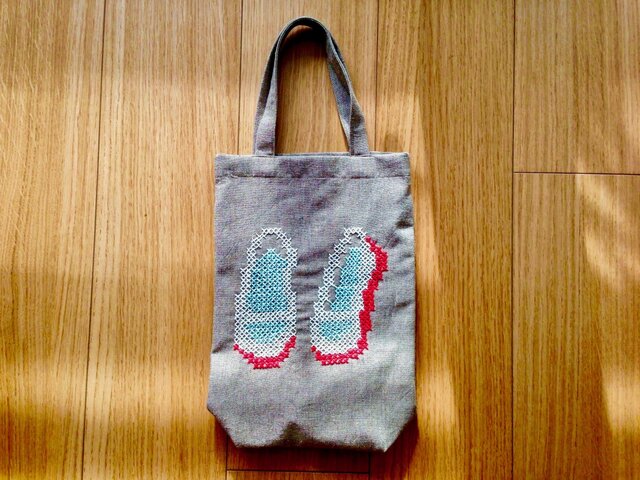 うわばき入れバッグ ハンドバッグタイプの画像1枚目