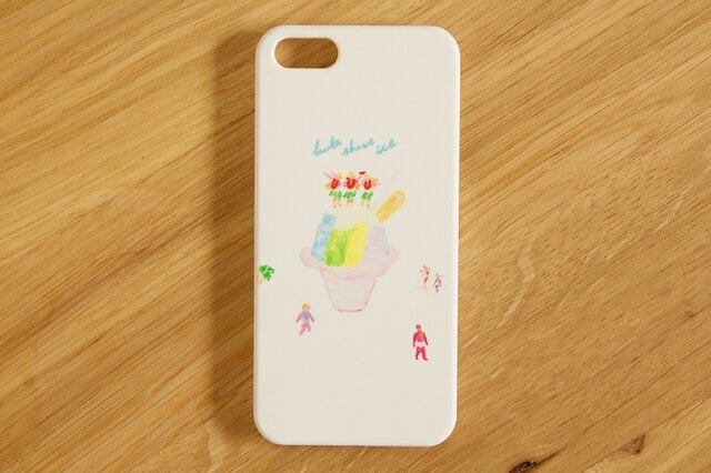SALE!!!【iPhone/Android対応】hula shave ice スマートフォンケース(リニューアルver.)の画像1枚目