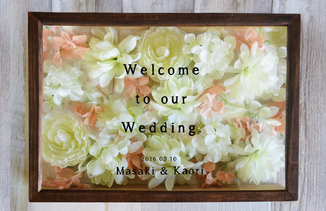 フラワーウェルカムボード | iichi 日々の暮らしを心地よくする