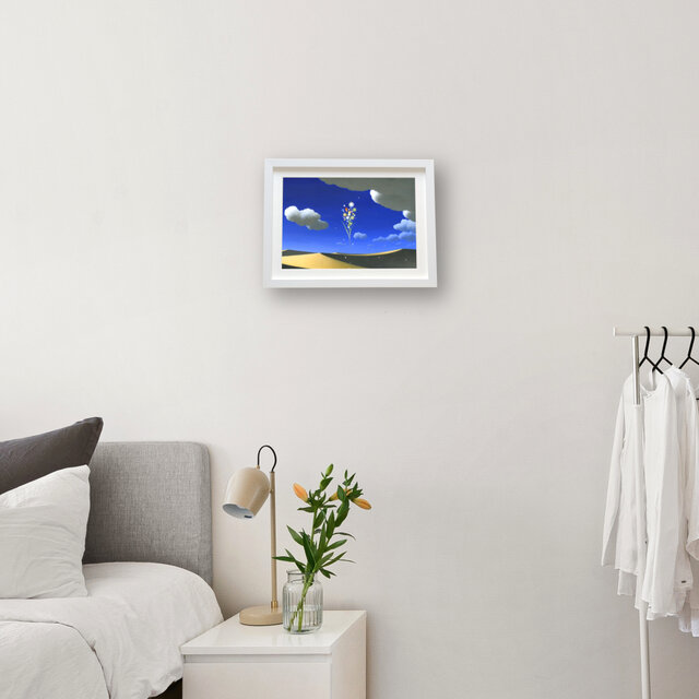 [A4]すぐ飾れるアート「雫」