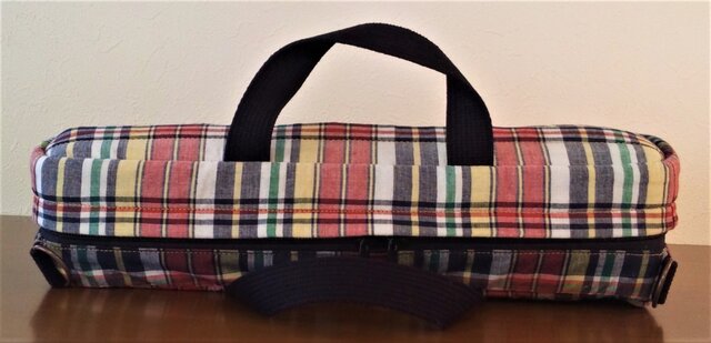 ヤマハ用／手作りクラリネットケースカバー／チェック柄 | iichi 日々