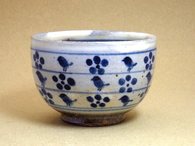 染付小紋湯吞③の画像1枚目
