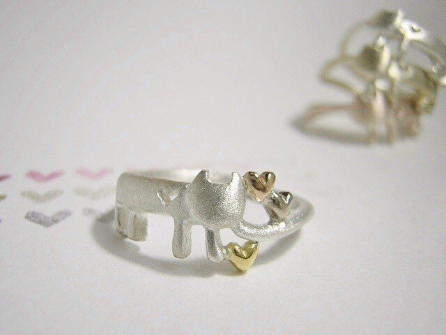 ハートをみつけたステネコちゃんの画像1枚目