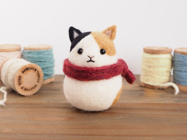ねこだるま〈三毛〉の画像1枚目