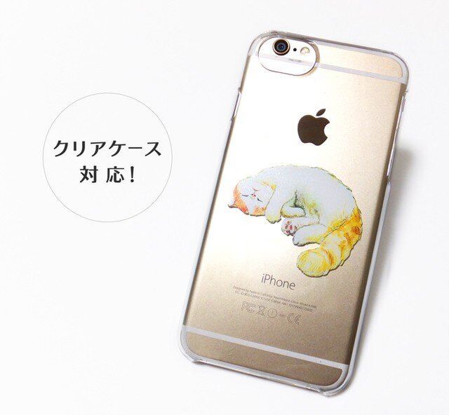 猫 のiphoneケース ハードケース Iichi ハンドメイド クラフト作品 手仕事品の通販