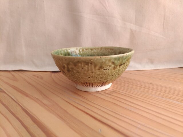 織部茶碗②値下げ致しました!の画像1枚目