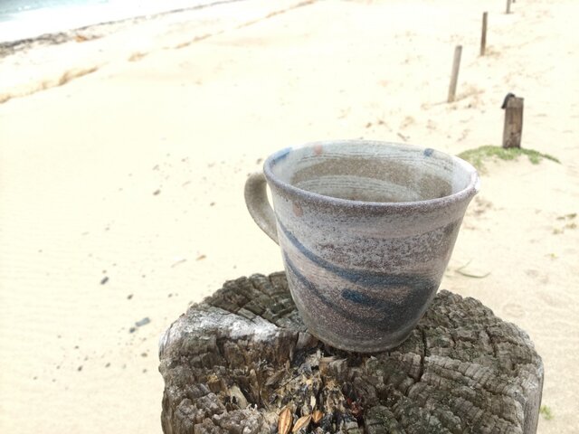 流水柄のマグの画像1枚目