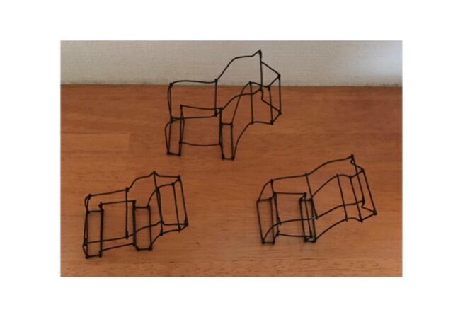 ワイヤーworkダーナラホース【送料込】の画像1枚目