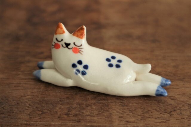 箸置き(3 / 藍色 )の画像1枚目