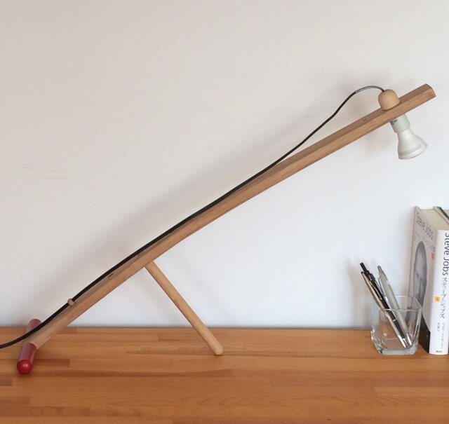 <ウイスキー樽からの贈り物> デスクランプ DL-1 Arm Lampの画像1枚目