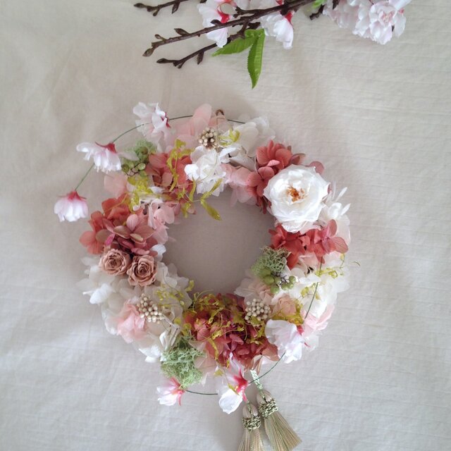wreath「サクラ サク」